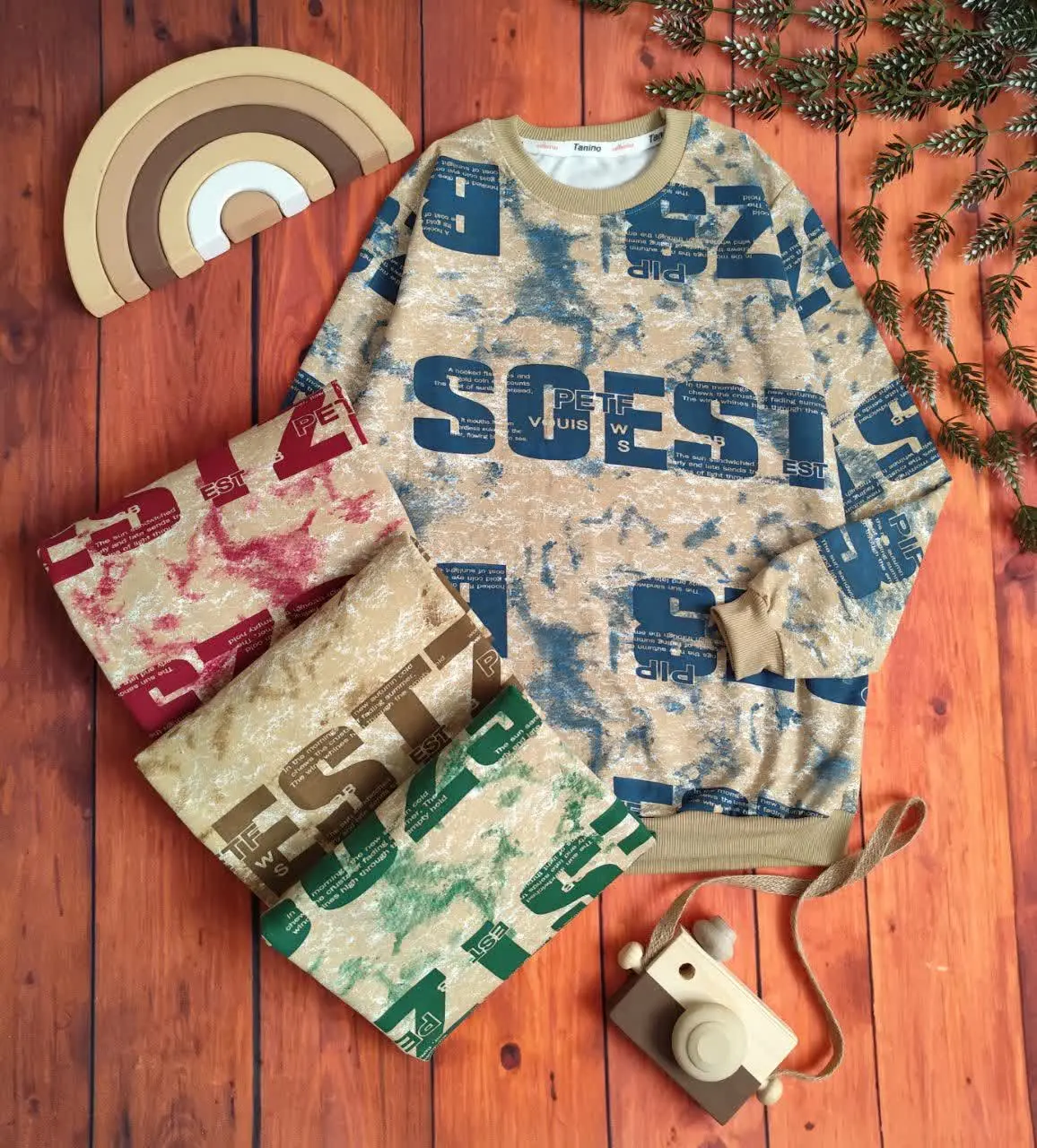 😍بلوز تک اسپرت طرح آبرنگی،...