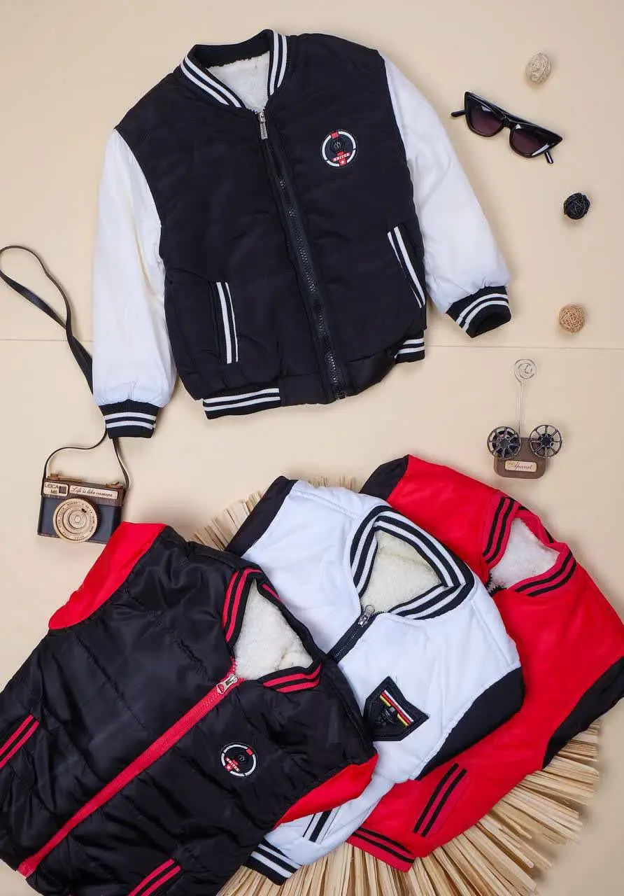 👕نام: #سویشرت تک داخل خز پسرانه 
