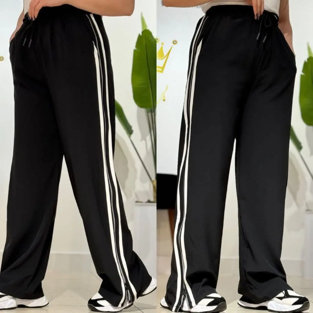 نام: شلوار بغل زیپ نواردار
