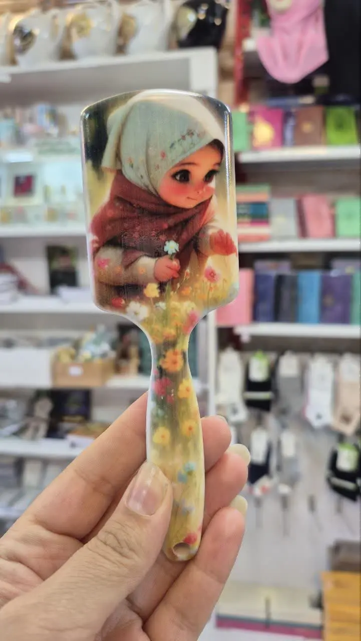 🍭 برس مو با طرح جذاب دخترانه