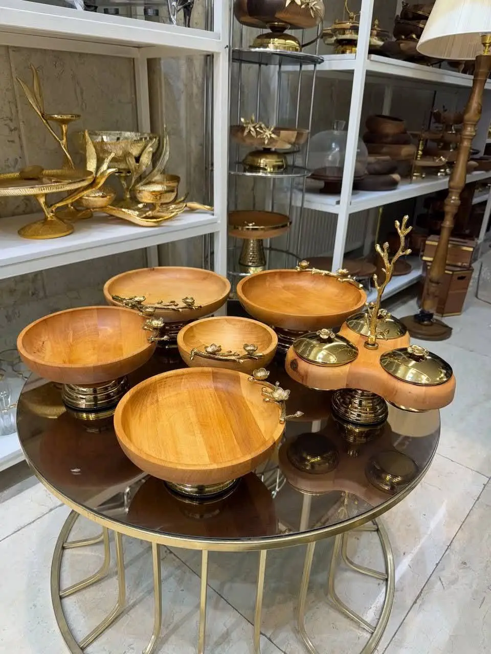 سرویس پذیرایی چوب آرشان گل