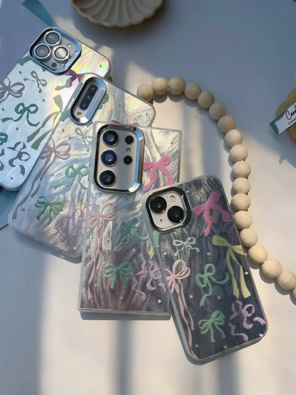 📱مدل قاب: قاب براش متال پاپیونی فوق العاده زیبا مخصوص انواع #سامسونگ #شیائومی و #آیفون
