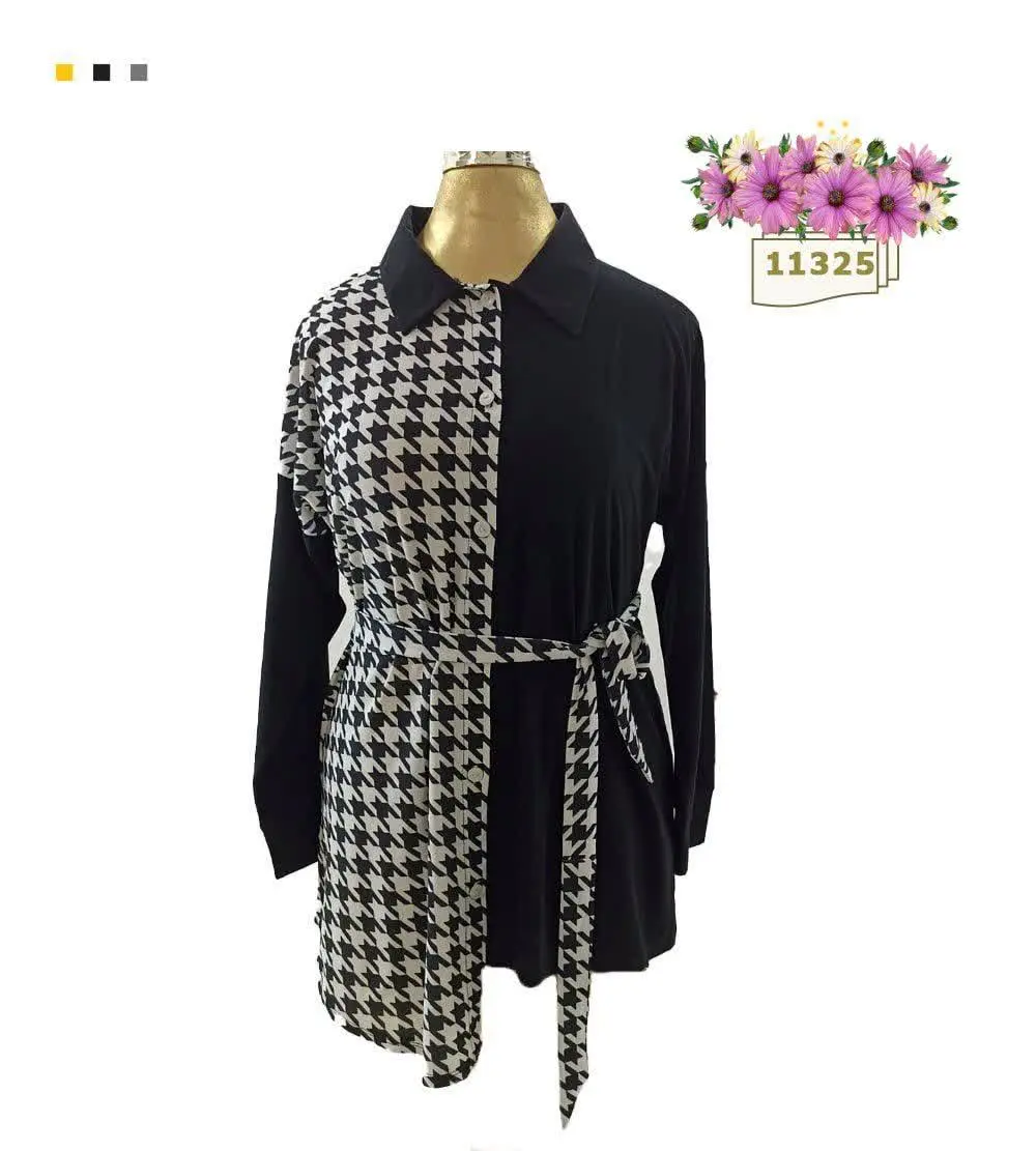 شومیز مانتویی سایزبزرگ