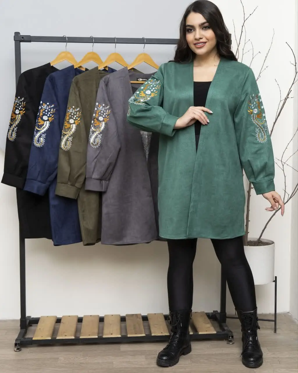 🔹مدل: #مانتو جلو باز
