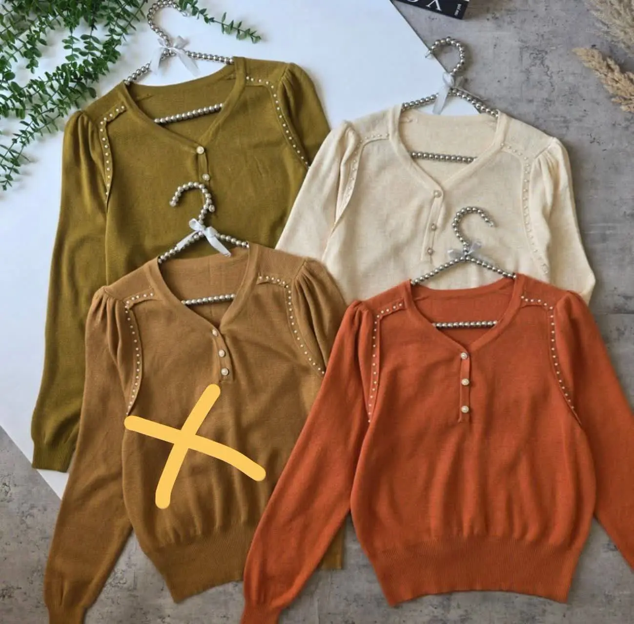 شومیز بافت مروارید دوزی شده...