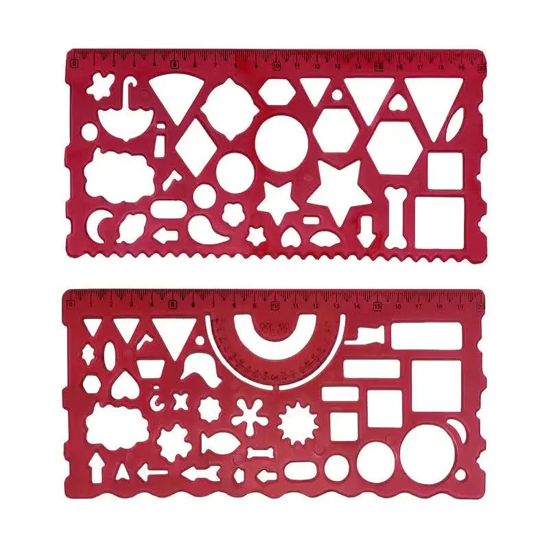 خط کش شابلون دار ژله‌ای جدید
