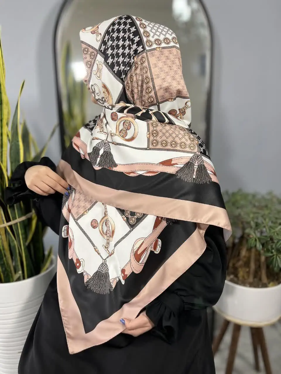 روسری ابریشم توییل
