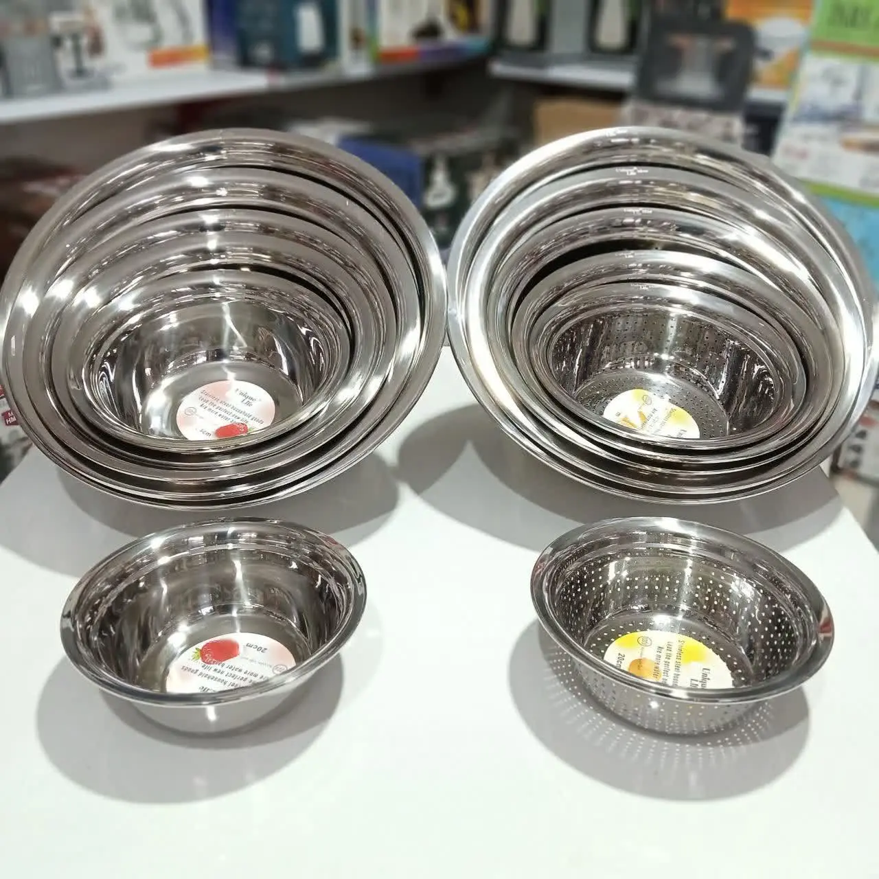 لگن و آبکش استیل یونیک یونی...