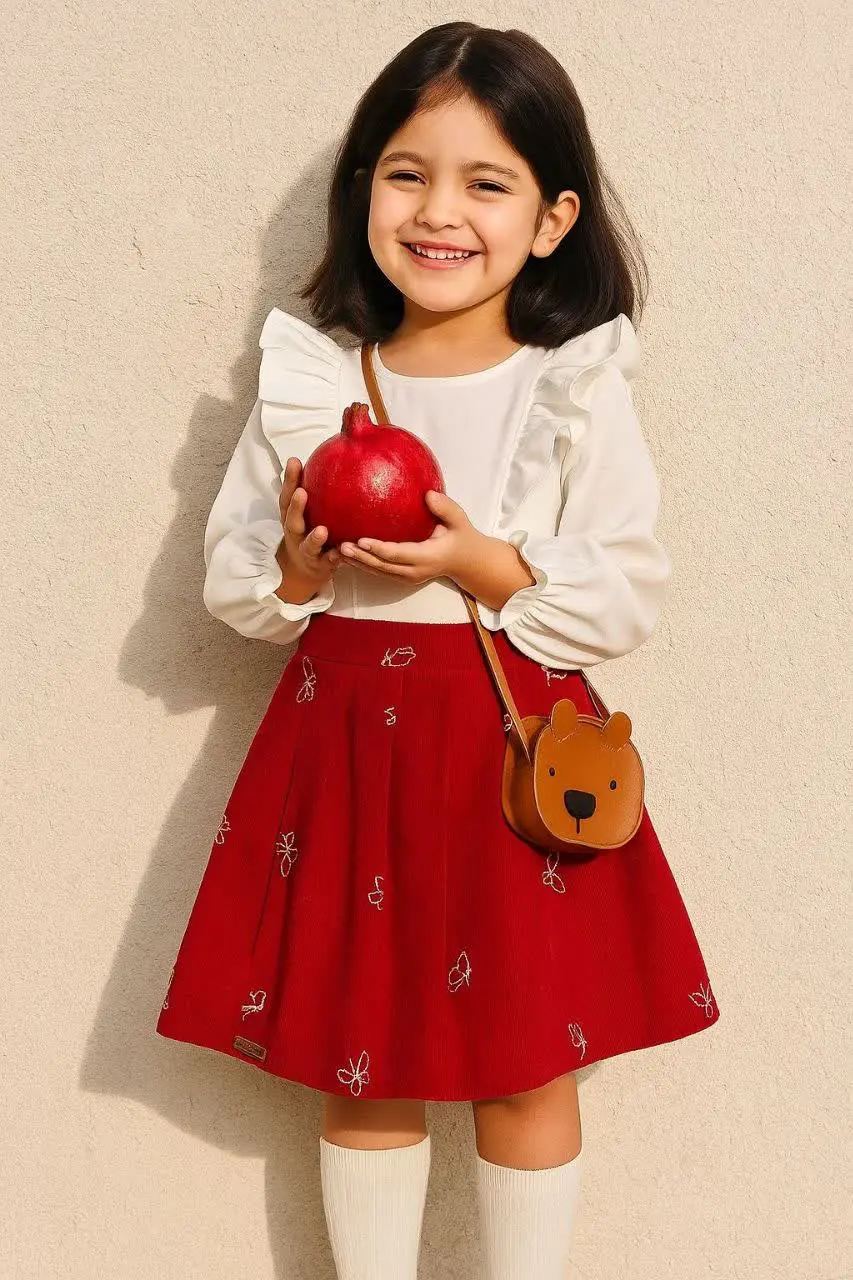 ✅️شومیز دامن پروانه🦋 😍❤️