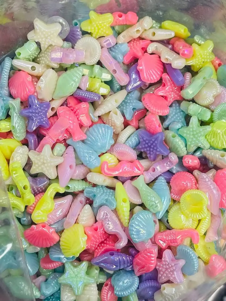 🌺 #مهره #پلاستیکی_هفترنگ 
