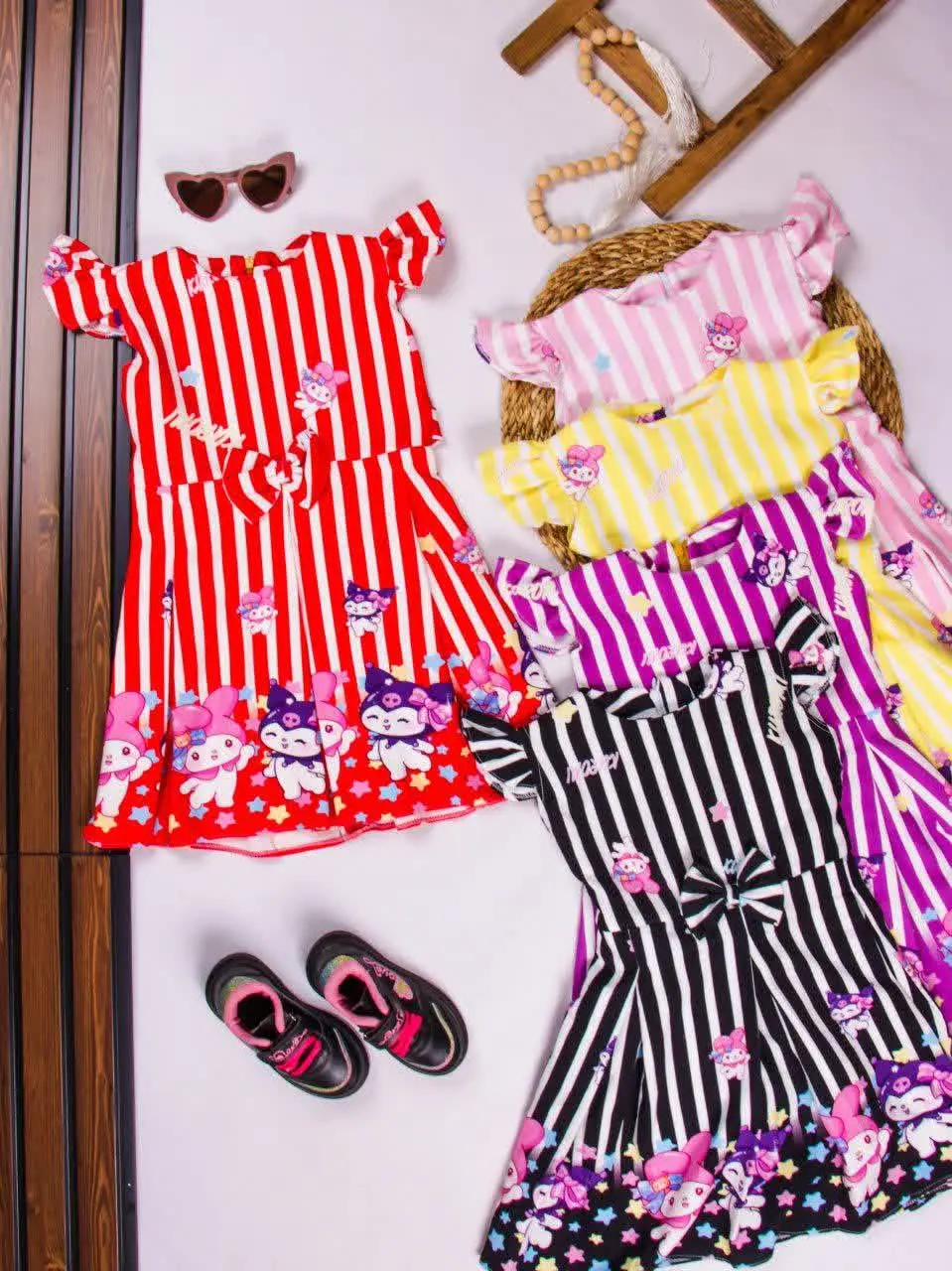 💢سارافون راه راه کرومی پاپیون💢
