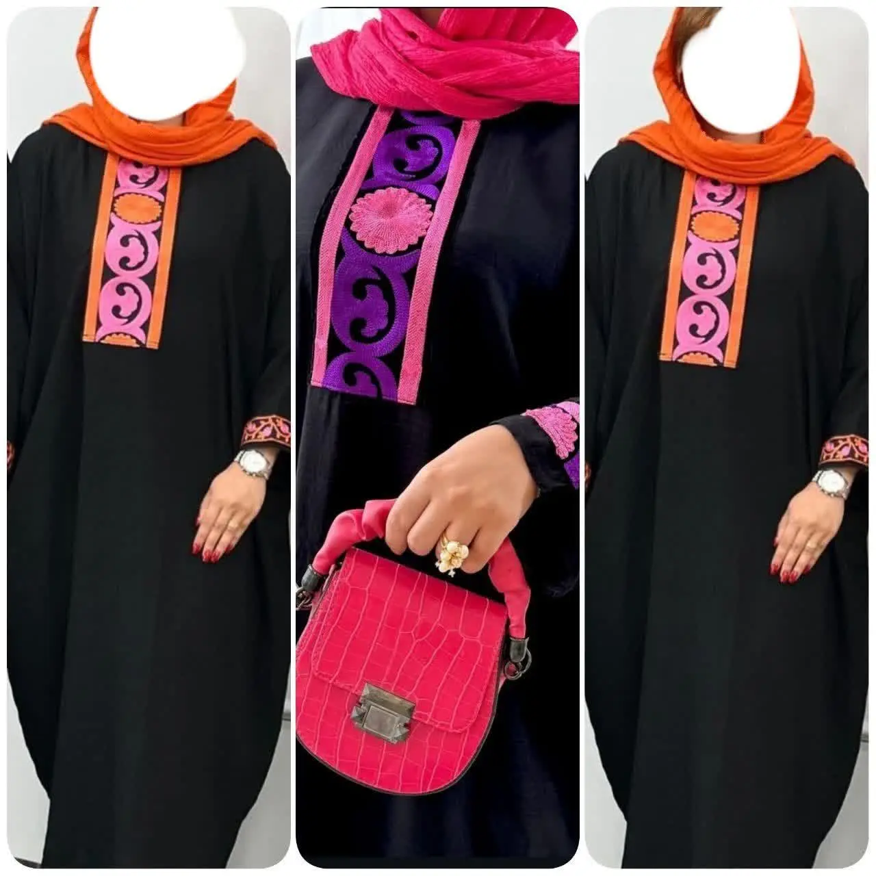 ❤️نام: مانتو عبایی مدل پرنیان
