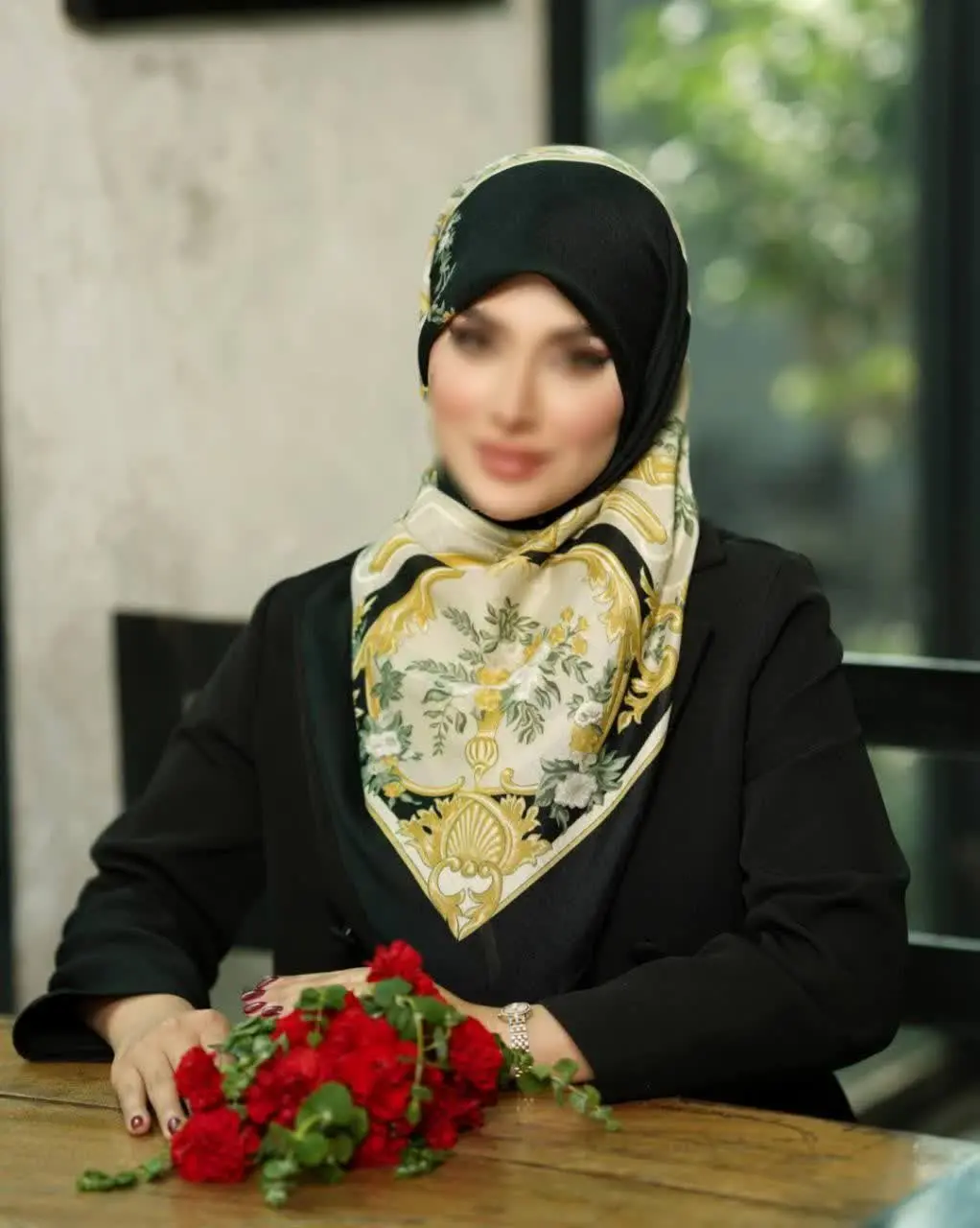 روسری کشمیر بهاره