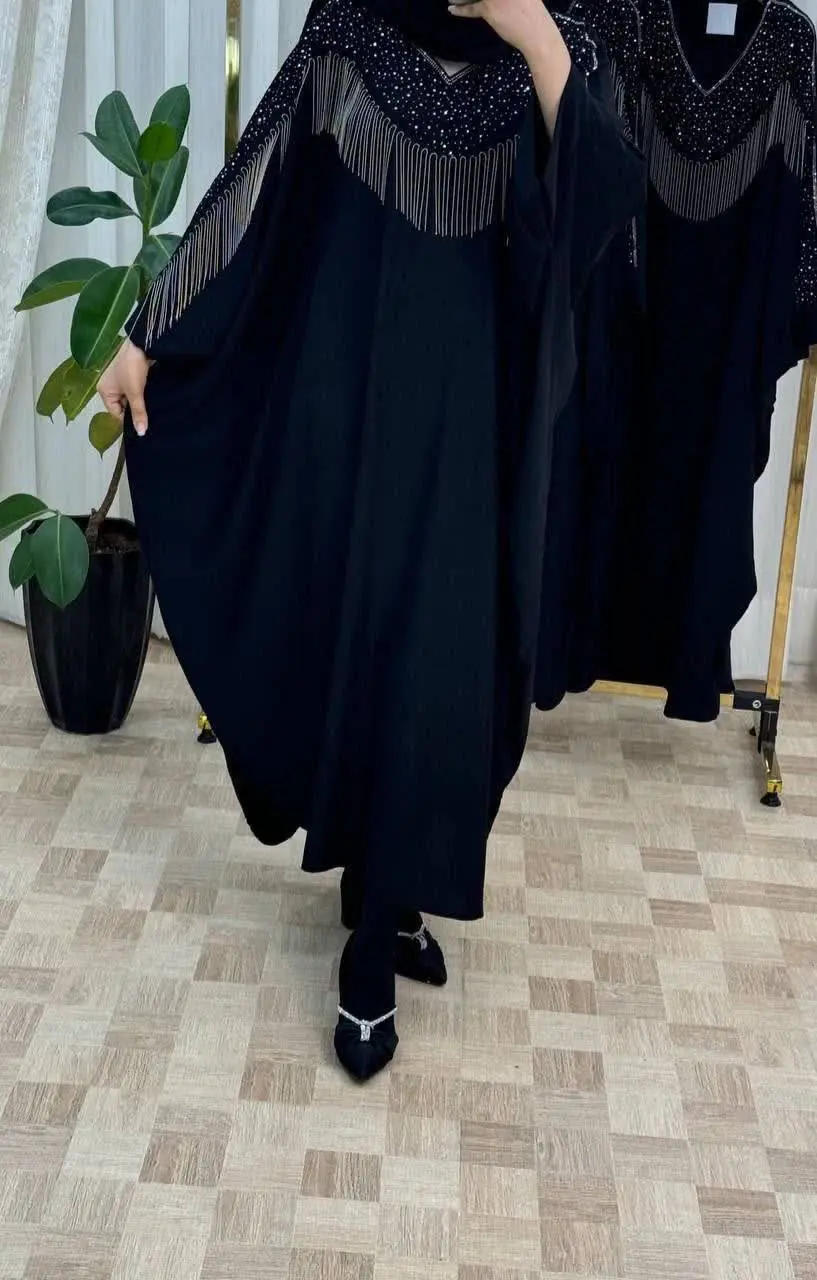 🔴نام: کفتان عبایی ریسه‌ای اسرا
