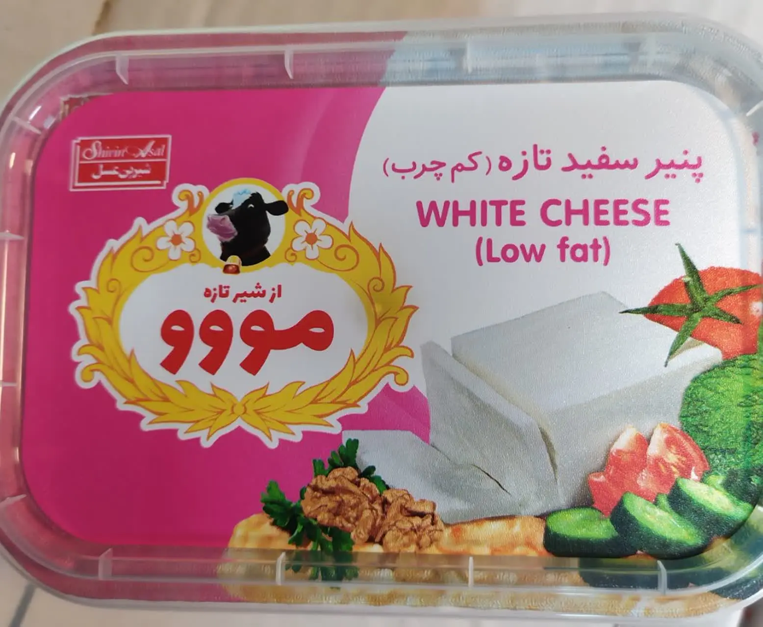 پنیر سفید کم چرب 
