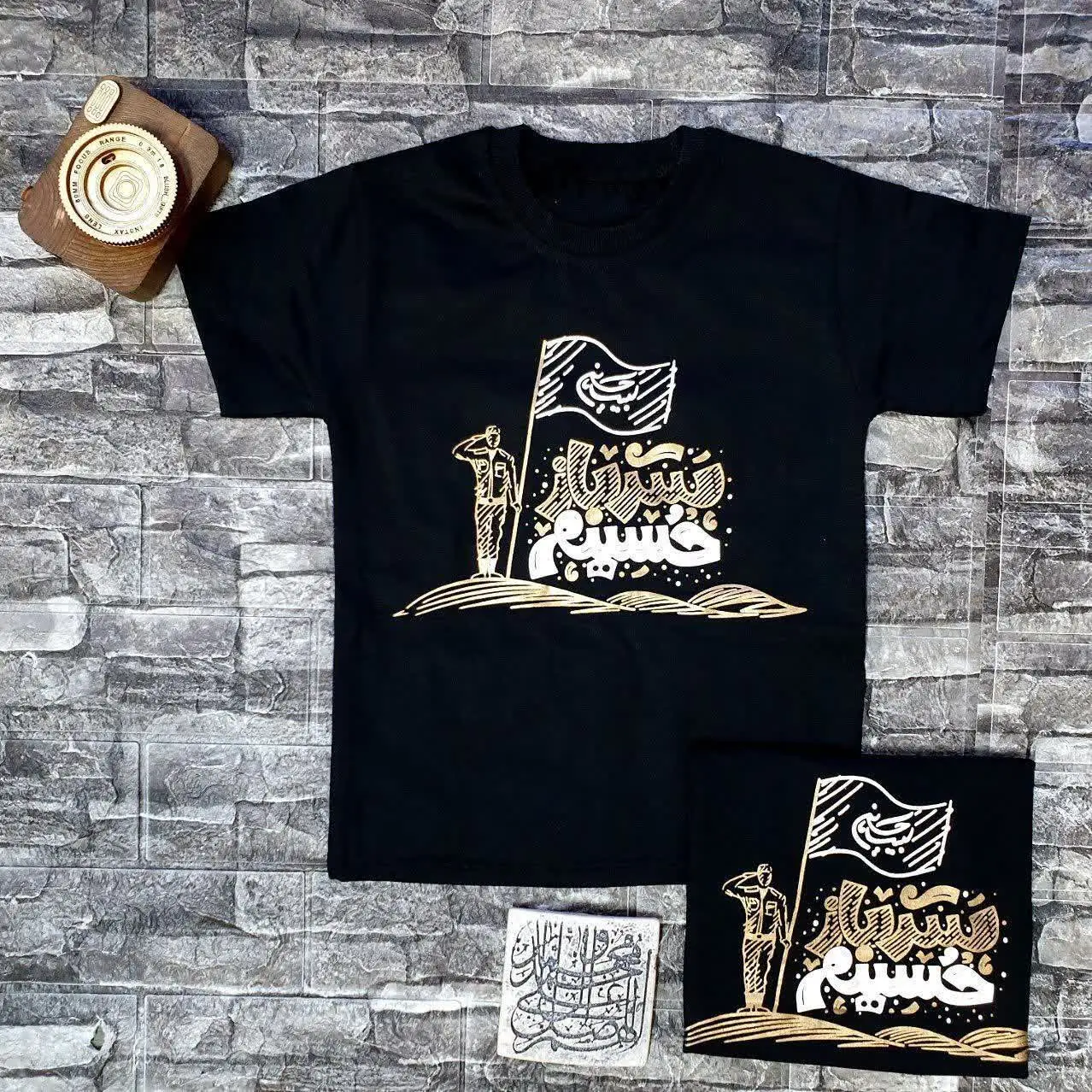 ✅ تیشرت مشکی سرباز حسینم
