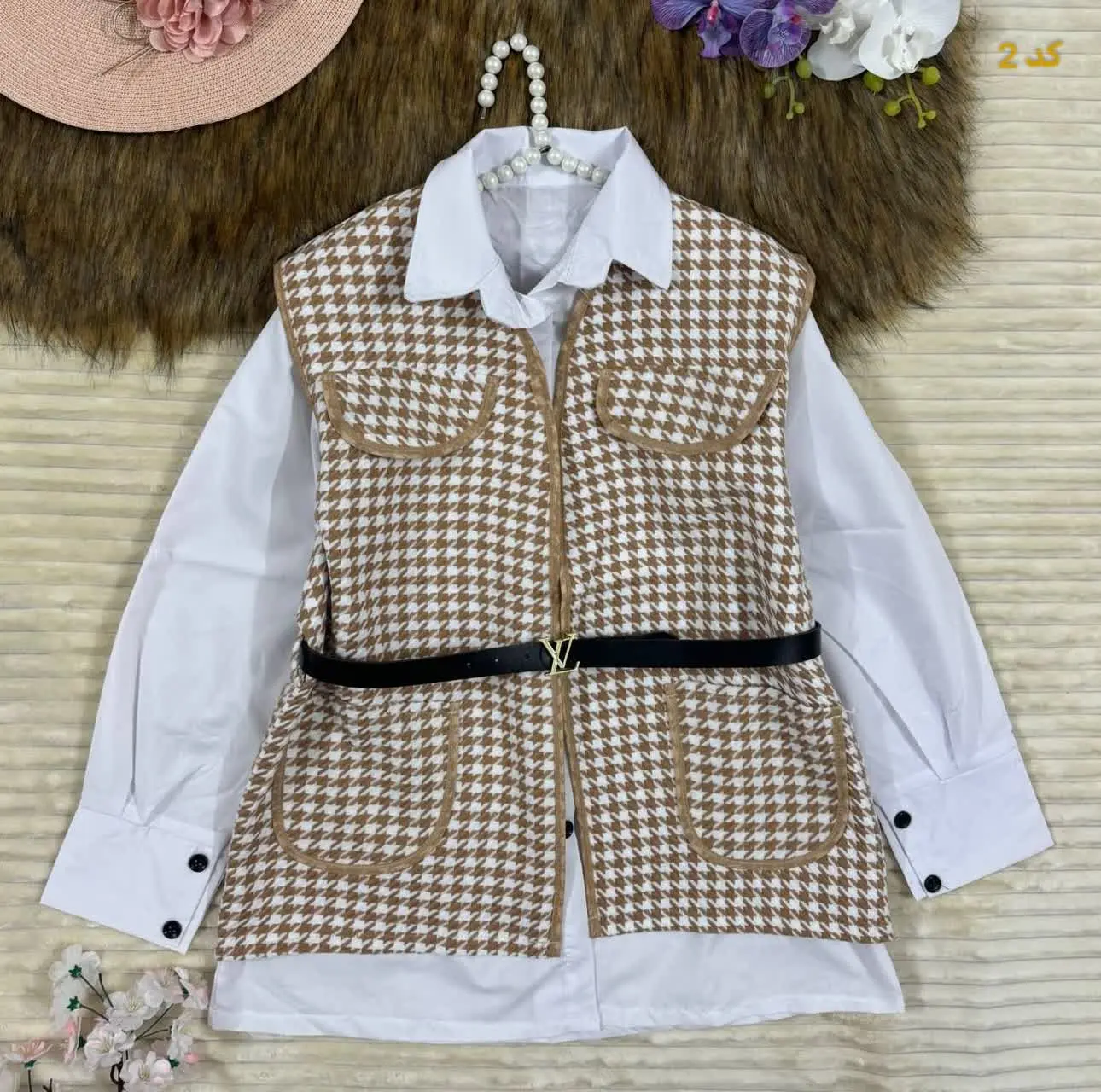 نام: ست دوتیکه کمربنددار
