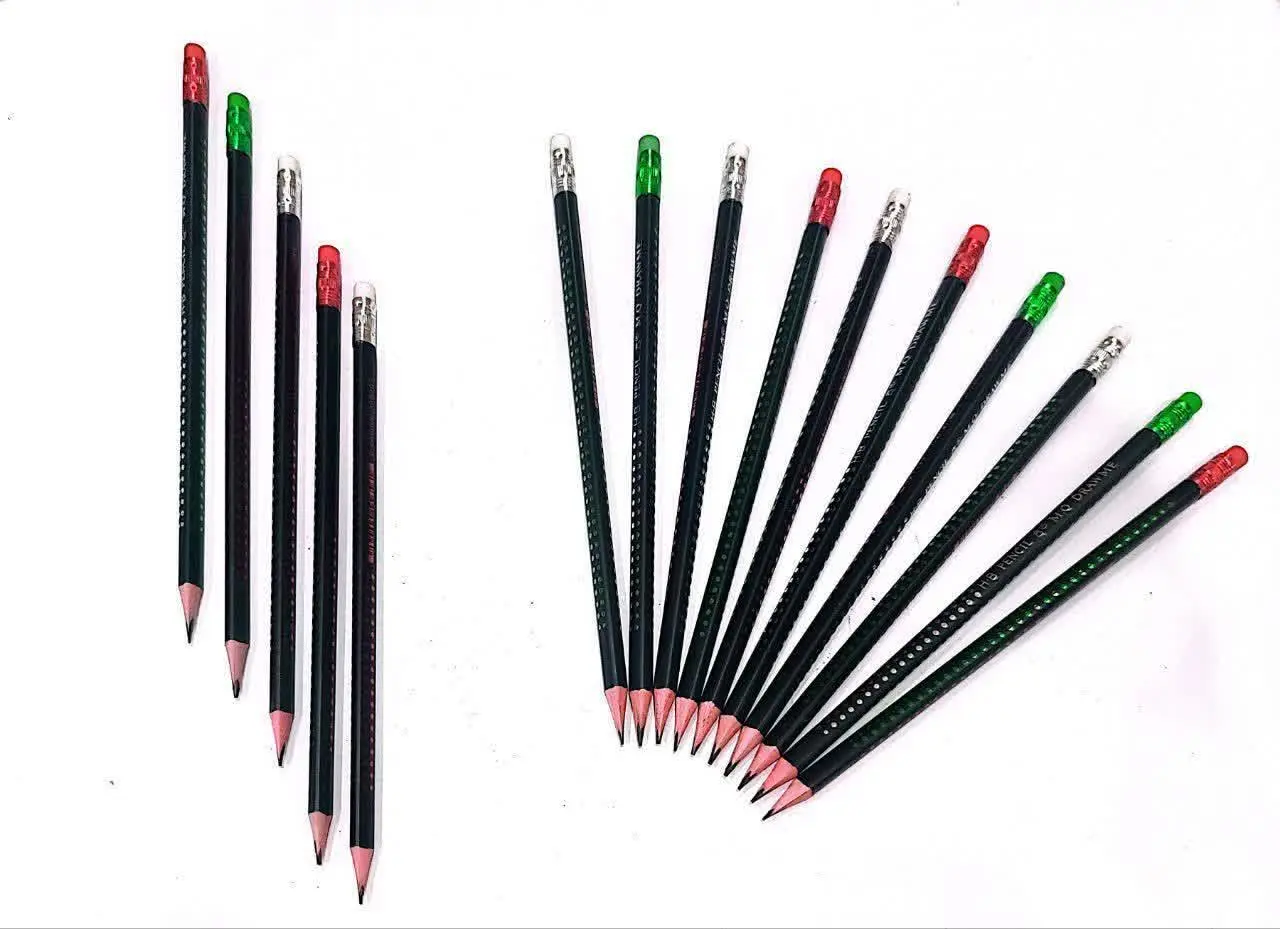 مداد مشکی گرد پاکن دار ام کیو H۵۲ 
