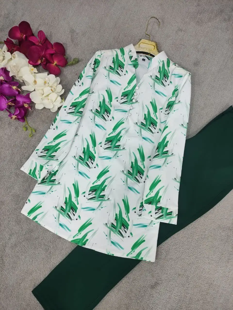 🍃نام: شومیز شلوار آرامش
