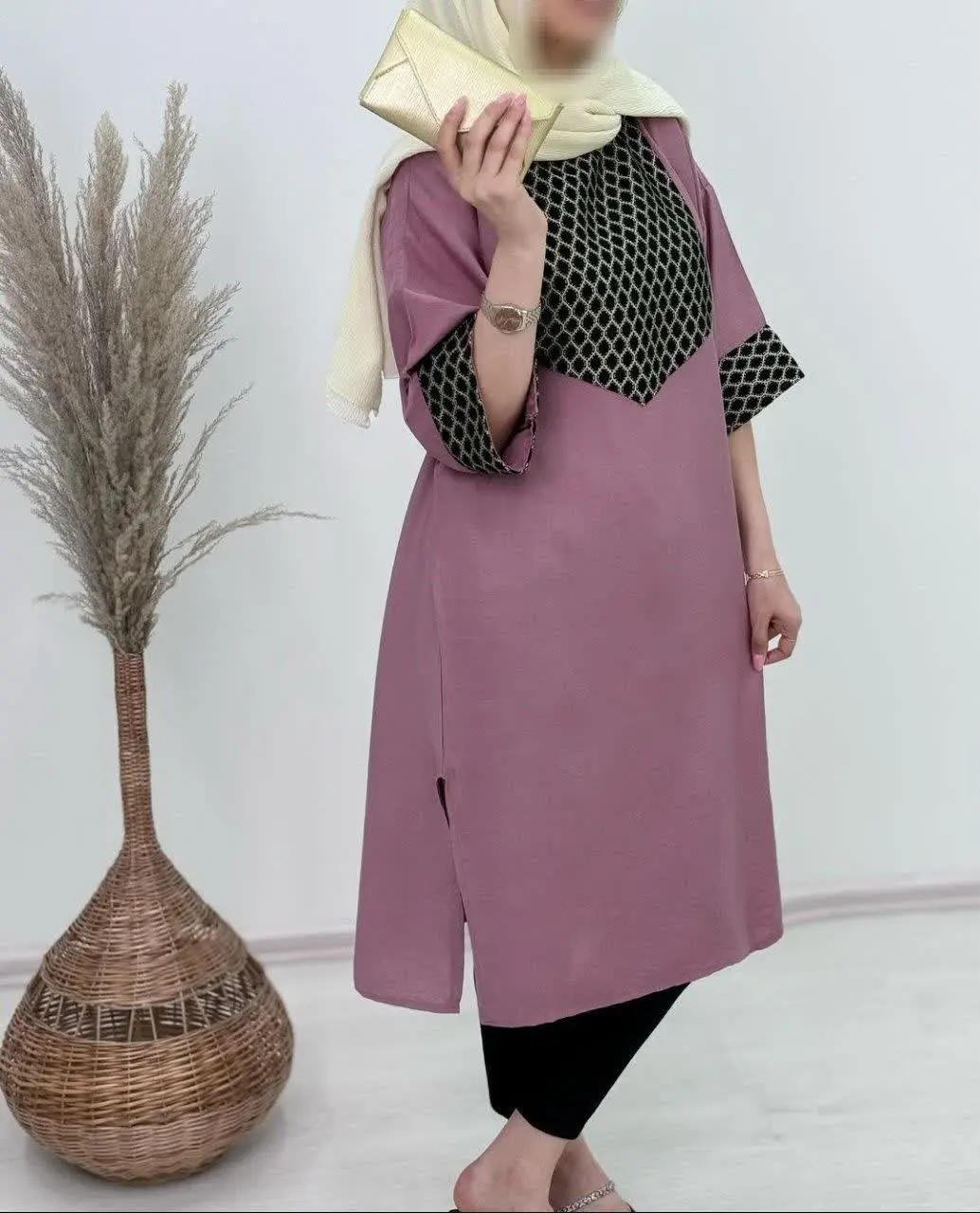 🛍نام: پیراهن کفتان سنتی🌱
