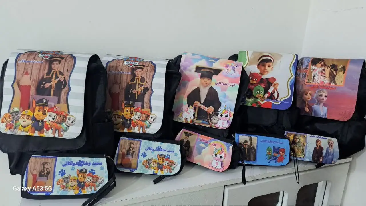 کوله 😍با ست جامدادی😍😢
