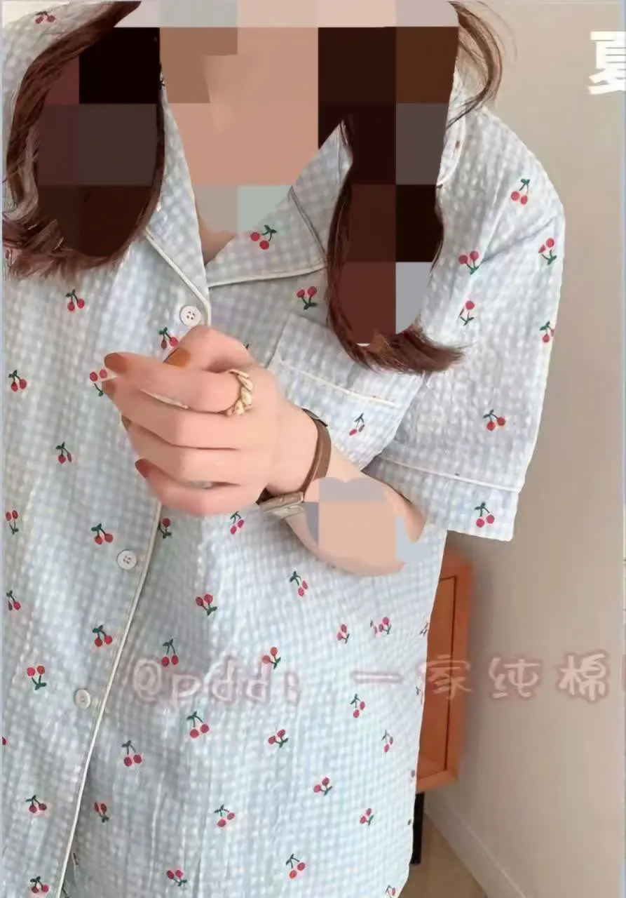 ست دو تیکه بلوز و شورتک راحتی