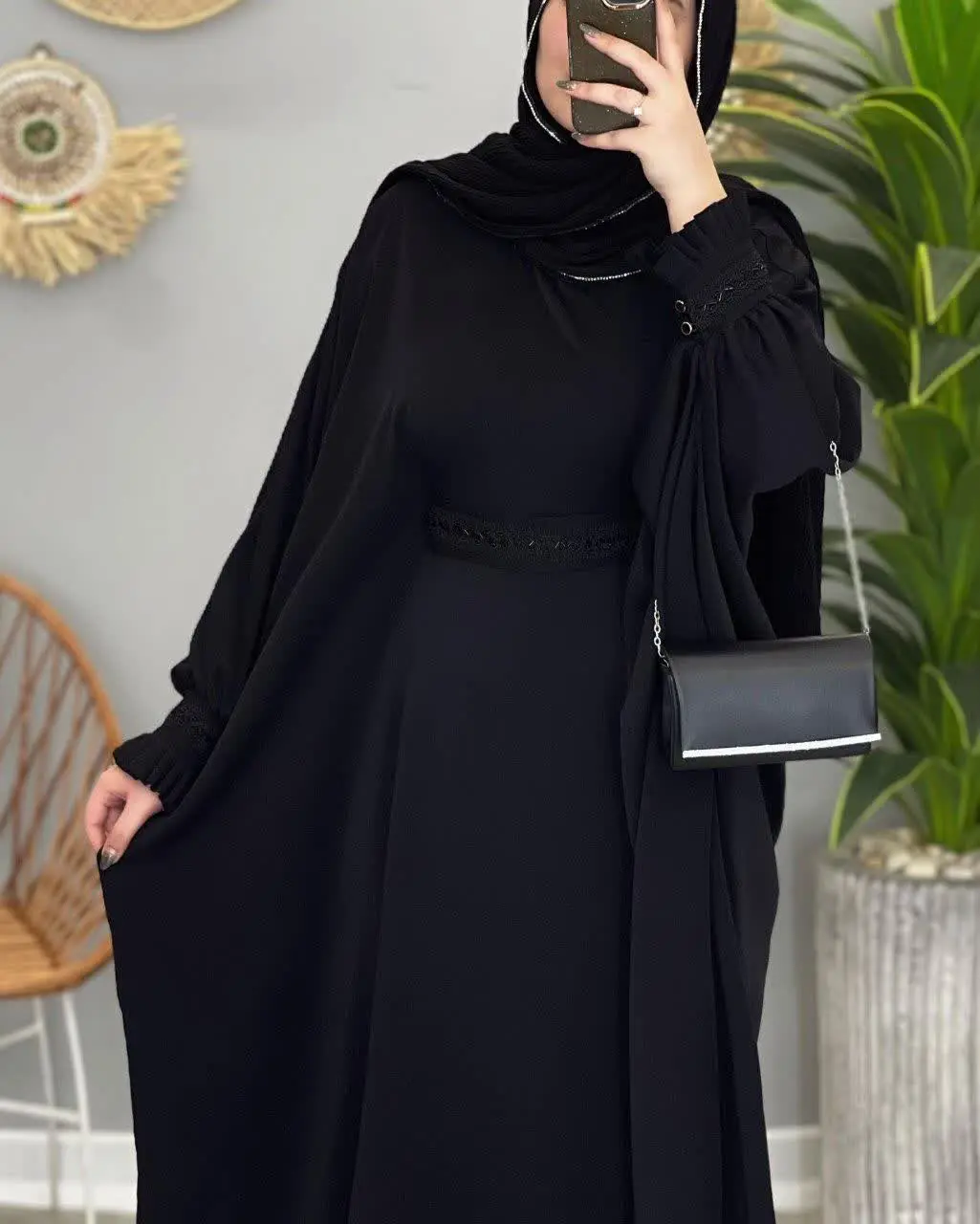 🍃نام: مدل عبا نور 
