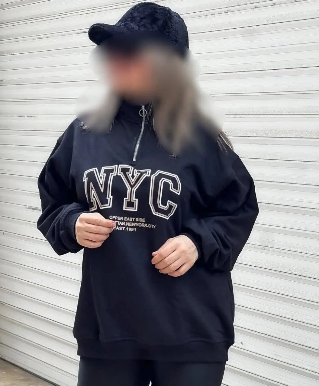 ❤️نام: بلوز نیم زیپ ((NYC)) 
