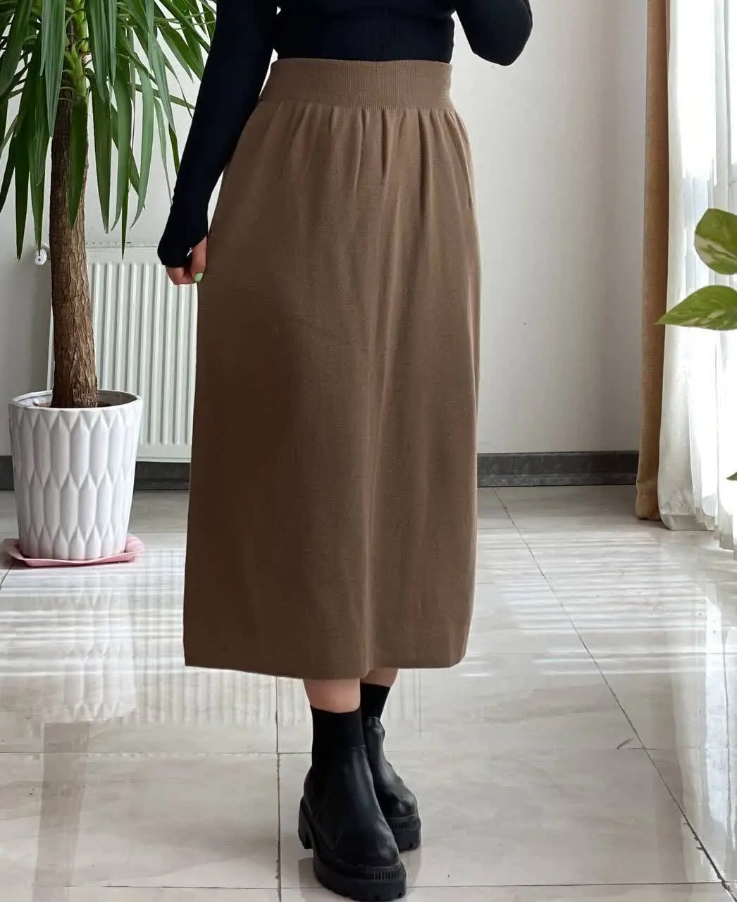 🖋نام: دامن بافت بلند آهو