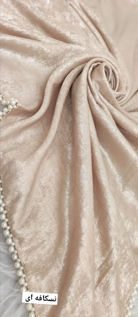 روسری کوپرا مروارید دوزی 🌸 
