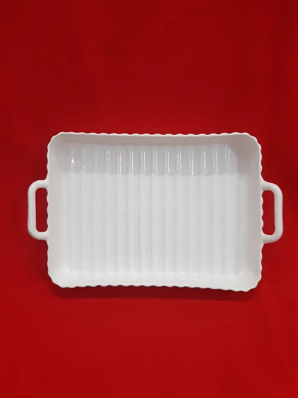 دیس صدفی بزرگ دسته دار
