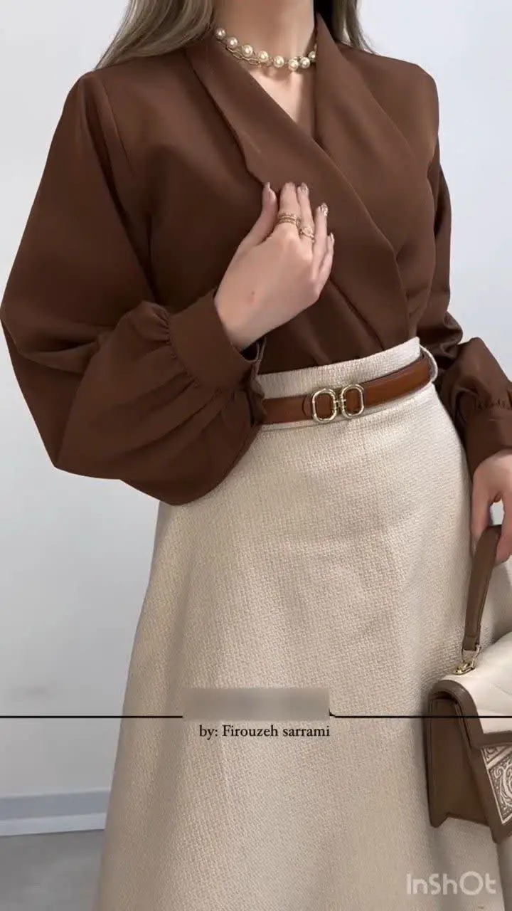 🌷نام: شومیز دامن آزیتا