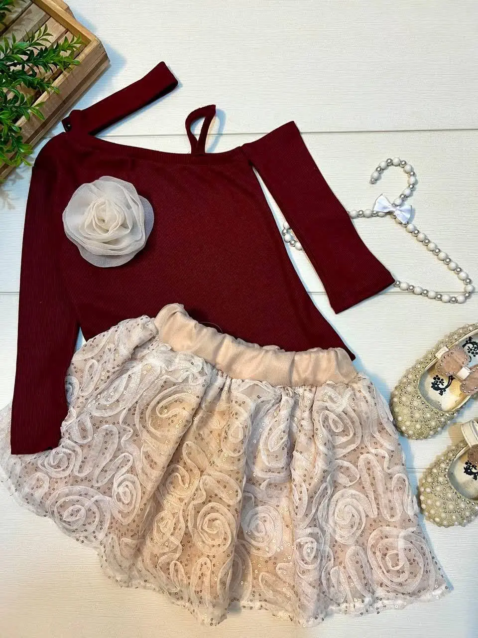 ست #بلوزدامن دنیز کار مجلسی شیک😍
