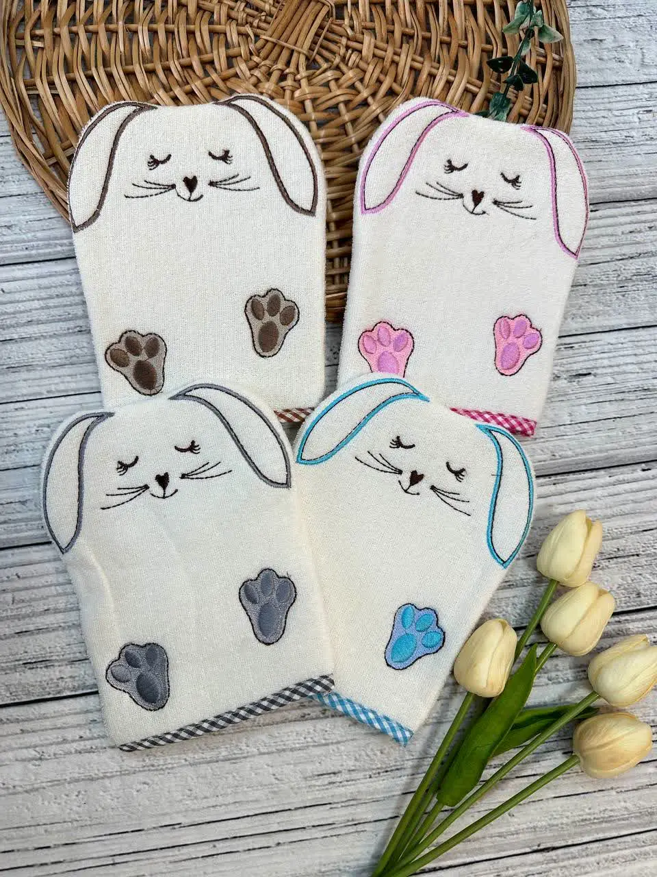 لیف طرح خرگوش نوزادی و کودک کد ۳۳۵۰۴ 
