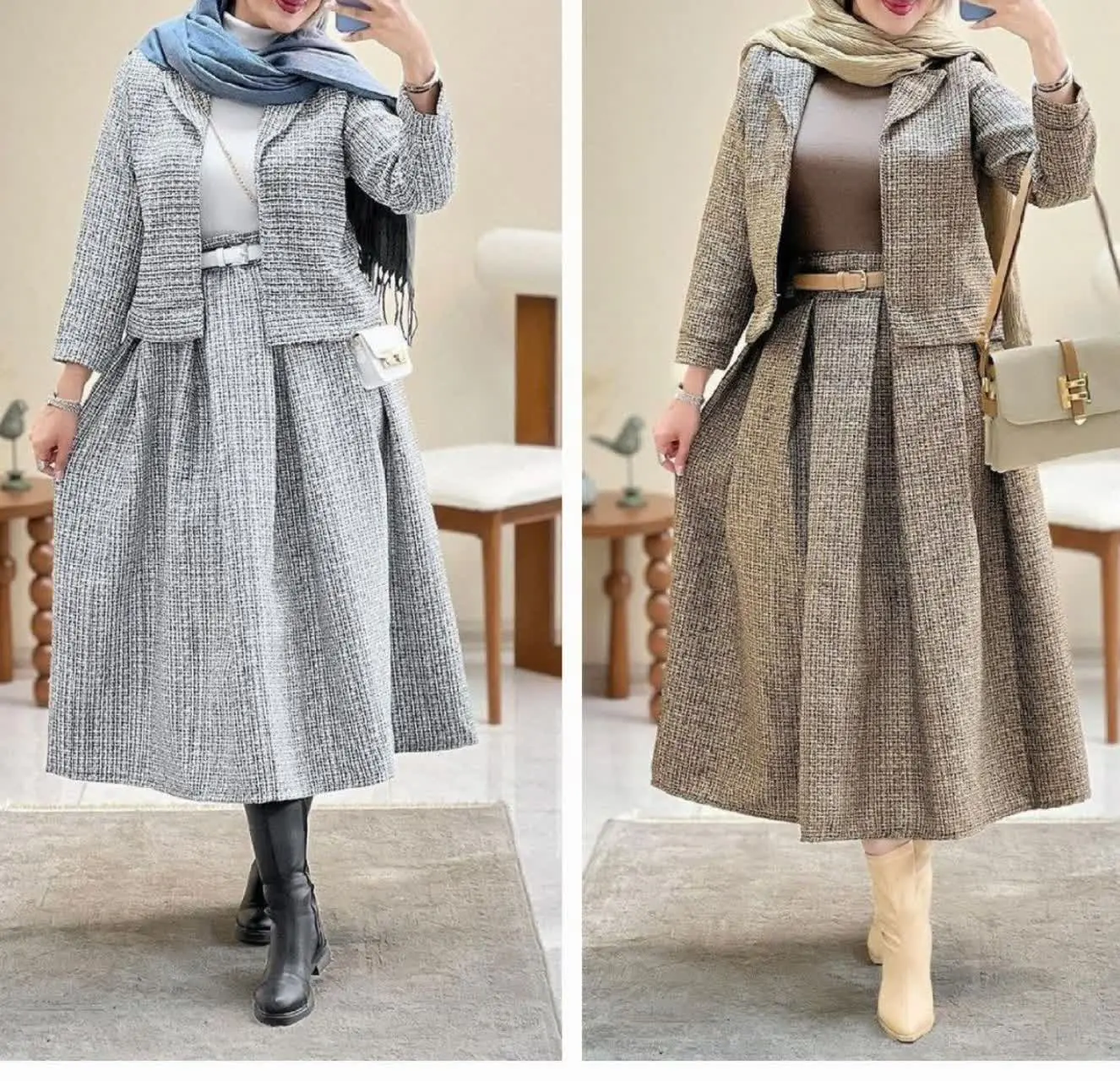 نام: کت دامن‌ ریما
