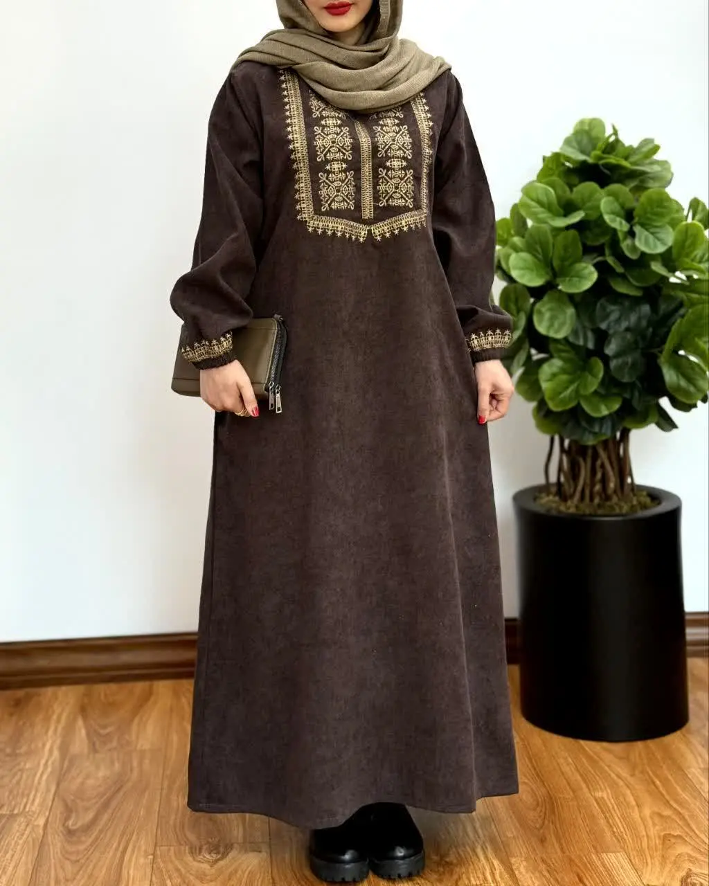 پیراهن مانتویی  سنتی