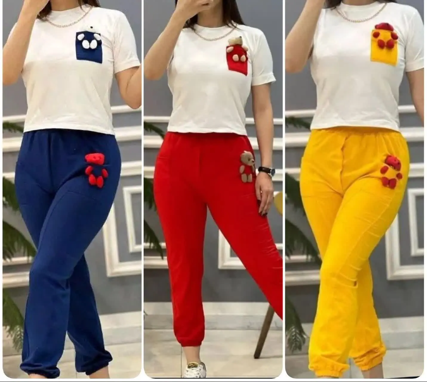 ❤️نام: تیشرت و شلوار عروسکی
