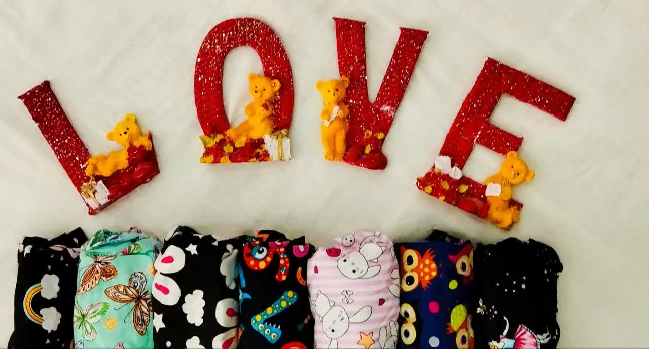 تیشرت شلوارک نخی دخترانه
