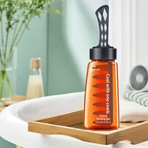 🏆ژل حالت دهنده مو همراه با شانه ویژه
