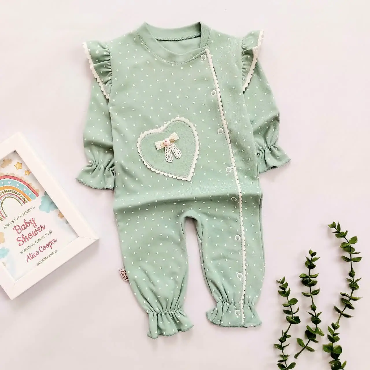 سرهمی سبز خالدار 💚
