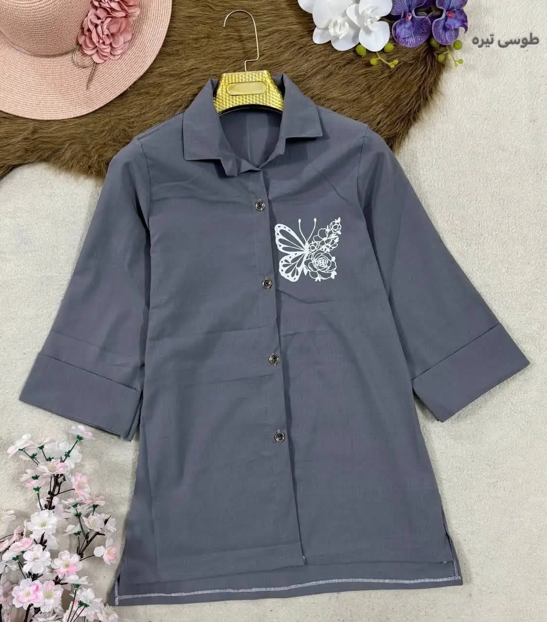 نام: مانتو آستین پاکتی
