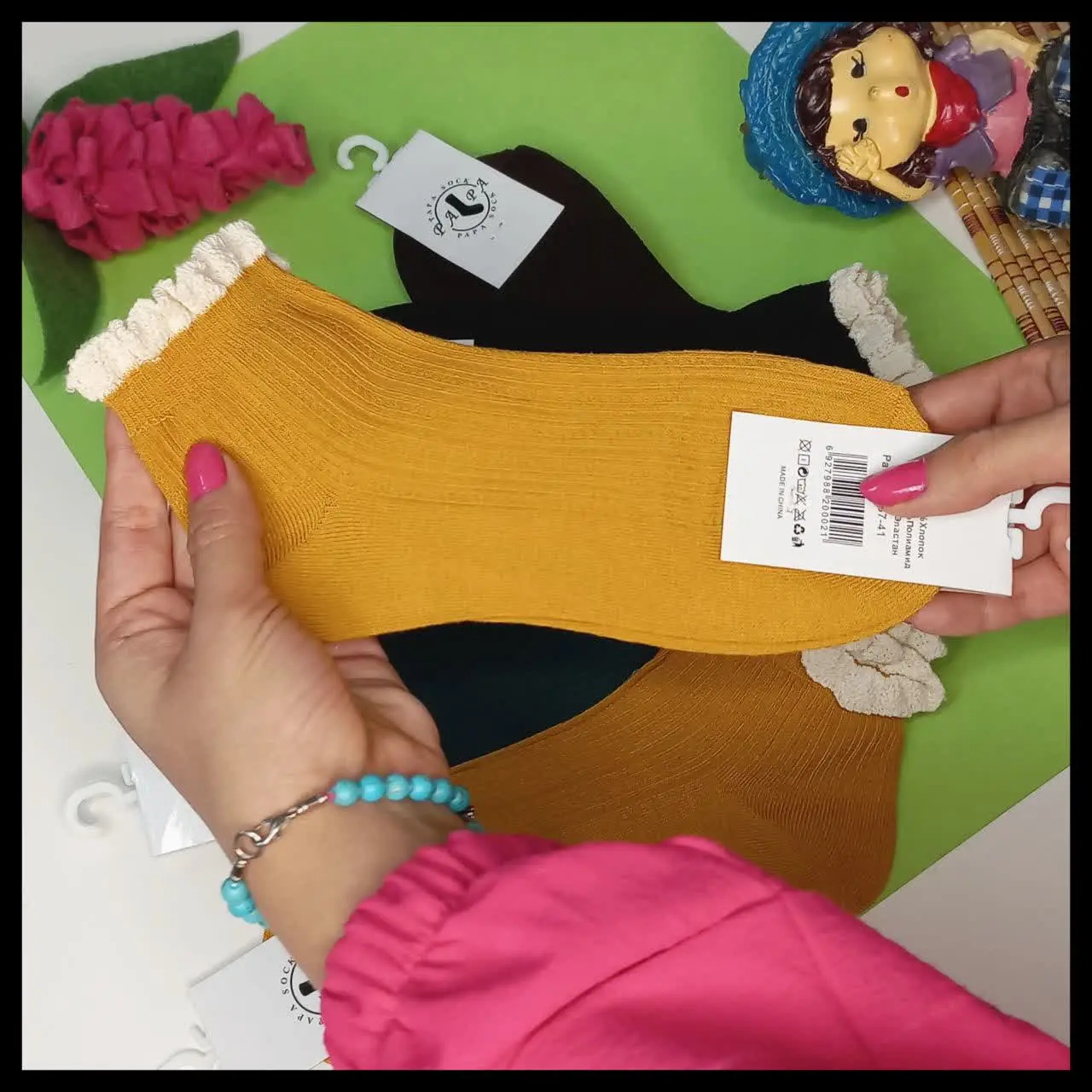 از دلبری این جوراب‌های قشنگمون که دیگه نگم🫡
