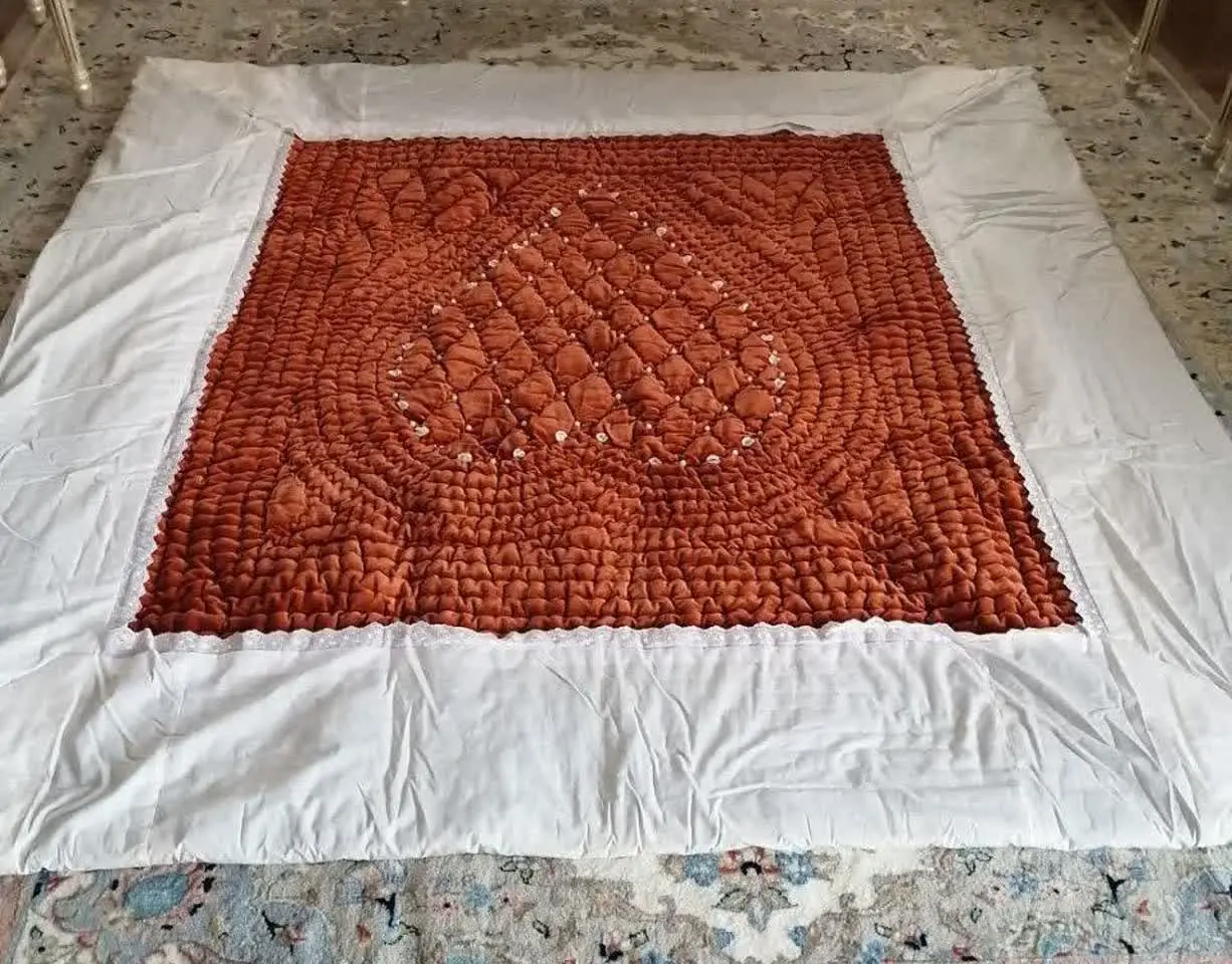 لحاف مخمل نوتمیز با پنبه مرغوب ۲نفره
