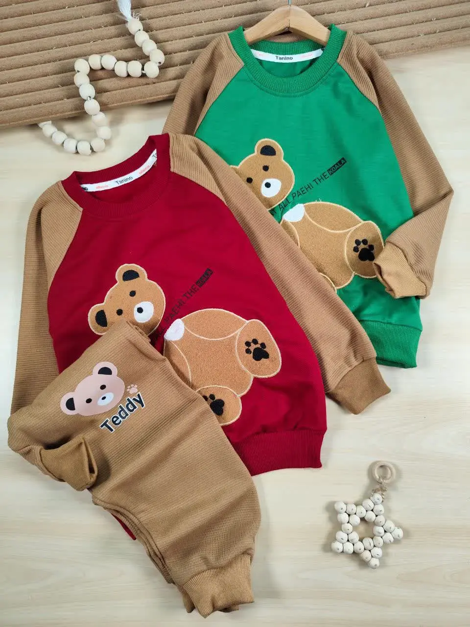 بلوز و شلوار تدی دو تیکه