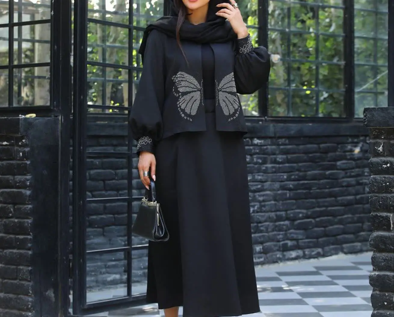 ⚜️ مدل: کت دامن #پروانه
