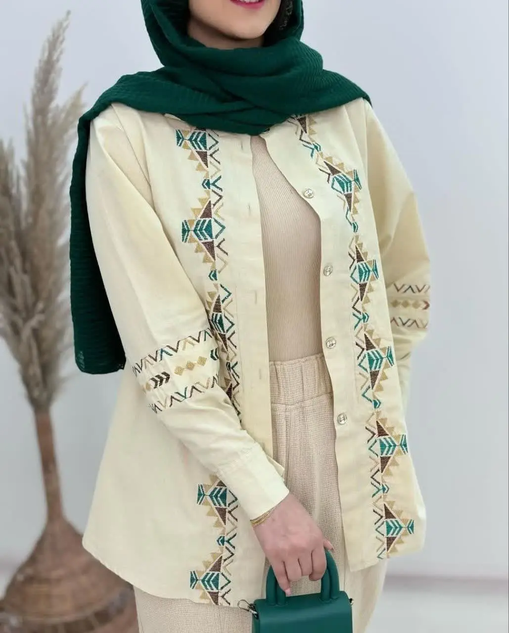 شومیز گلدوزی مد روز 
