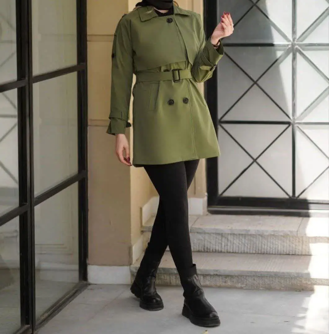 🍂نام: مانتو بارونی مهرگان