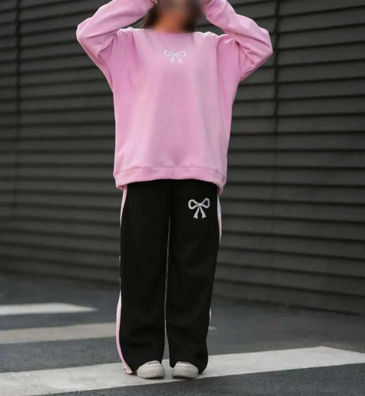 ❌ ست بلوز شلوار پاپیون پارچ...