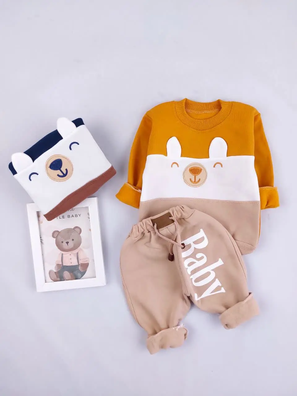 بلوز و شلوار توکرکی خرس baby😍
