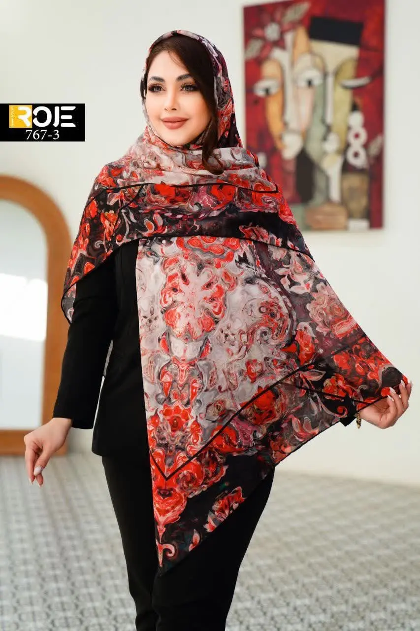 🔥روسری نخی قواره ۱۴۰